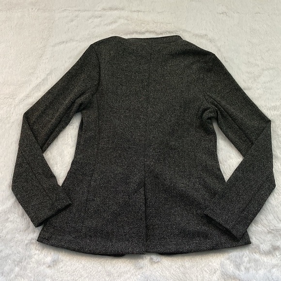 Like New Banana Republic Knit Herringbone Blazer Coat - Picture 6 of 8